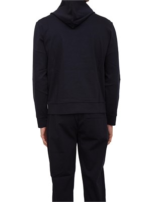 FELPA EMPORIO ARMANI BLU in UOMO