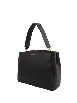 BORSA A SPALLA LIU JO NERO in DONNA