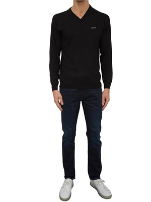 MAGLIA GUESS JEANS NERO in UOMO