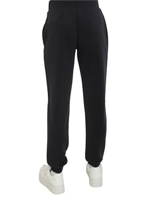 Pantaloni jogging Guess Jeans donna in scuba nero in DONNA