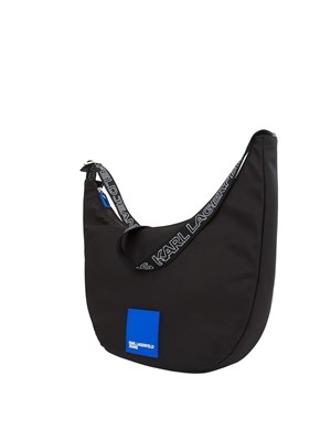 BORSA A SPALLA K.LAGERFELD NERO in DONNA