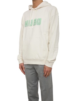 FELPA BOSS BIANCO in UOMO