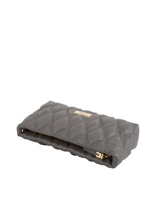 BORSA A SPALLA ELISABETTA FRANCHI GRIGIO in DONNA