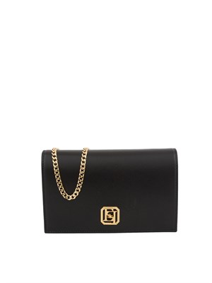 BORSA A SPALLA ELISABETTA FRANCHI NERO in DONNA