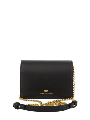 BORSA A SPALLA ELISABETTA FRANCHI NERO in DONNA