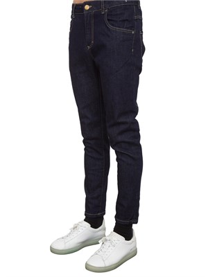JEANS CAMOUFLAGE BLU DENIM in UOMO