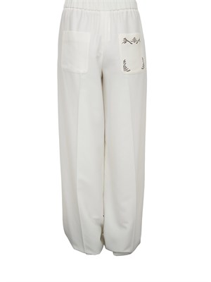 PANTALONE CASUAL MARELLA BIANCO in DONNA