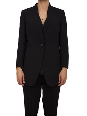 GIACCA MONOPETTO MARELLA NERO in DONNA