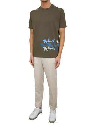 T-SHIRT PAUL[AND]SHARK VERDE in UOMO