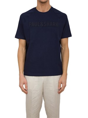 T-SHIRT PAUL[AND]SHARK BLU in UOMO