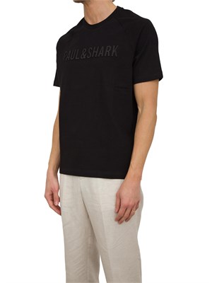 T-SHIRT PAUL[AND]SHARK NERO in UOMO