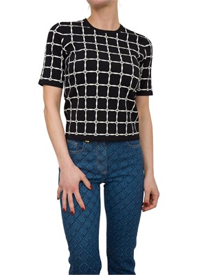 MAGLIA ELISABETTA FRANCHI NERO in DONNA