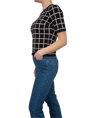 MAGLIA ELISABETTA FRANCHI NERO in DONNA