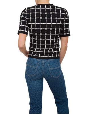 MAGLIA ELISABETTA FRANCHI NERO in DONNA