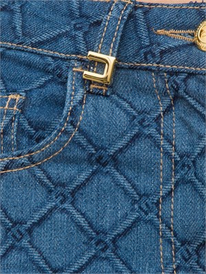 JEANS ELISABETTA FRANCHI BLU DENIM in DONNA