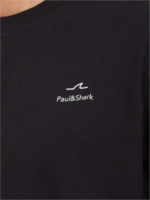 T-SHIRT PAUL[AND]SHARK NERO in UOMO