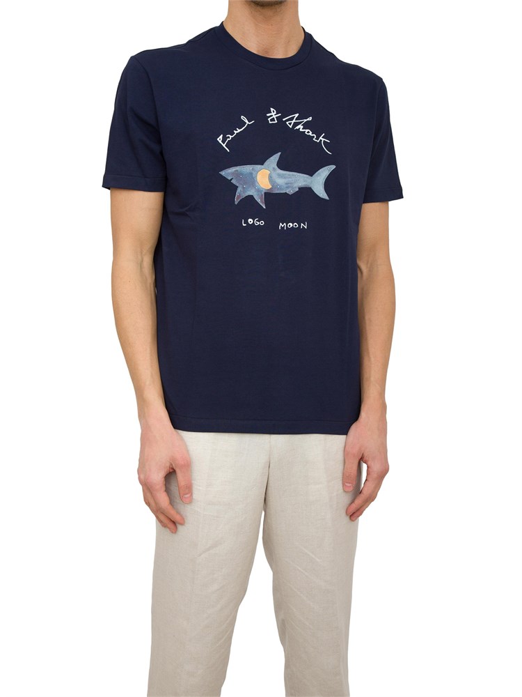 T-SHIRT PAUL[AND]SHARK BLU