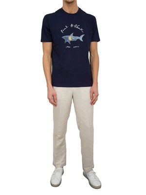 T-SHIRT PAUL[AND]SHARK BLU in UOMO