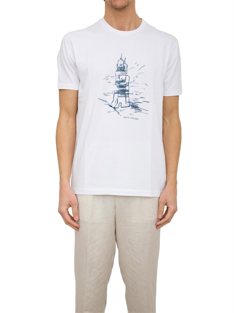 T-SHIRT PAUL[AND]SHARK BIANCO