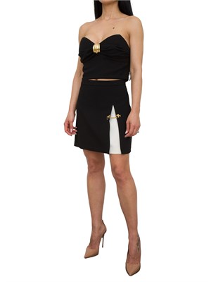 MINIGONNA ELISABETTA FRANCHI NERO in DONNA