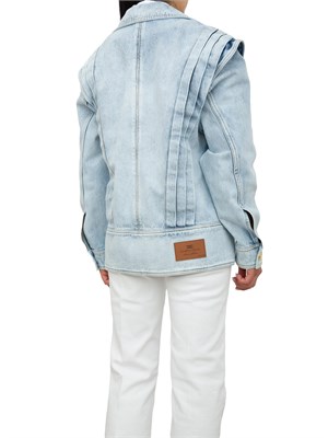 GIUBBINO ELISABETTA FRANCHI BLU DENIM in DONNA