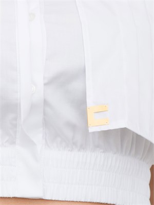 TOP ELISABETTA FRANCHI BIANCO in DONNA