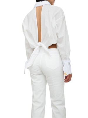 CAMICIA MANICA LUNGA ELISABETTA FRANCHI BIANCO in DONNA