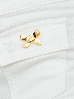 JEANS ELISABETTA FRANCHI AVORIO in DONNA