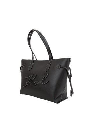 Borsa a spalla nera Karl Lagerfeld in DONNA