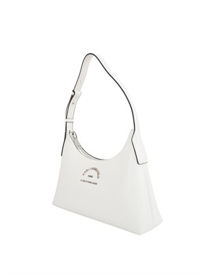 Borsa a spalla bianca Karl Lagerfeld in DONNA