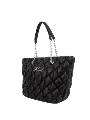 Borsa ecopelle trapuntata Karl Lagerfeld in DONNA