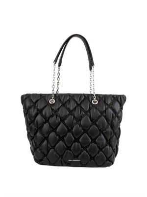 Borsa ecopelle trapuntata Karl Lagerfeld in DONNA