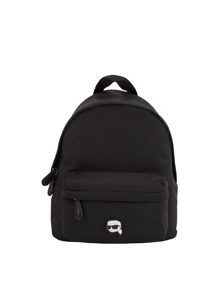 Zaino nero in tessuto Karl Lagerfeld