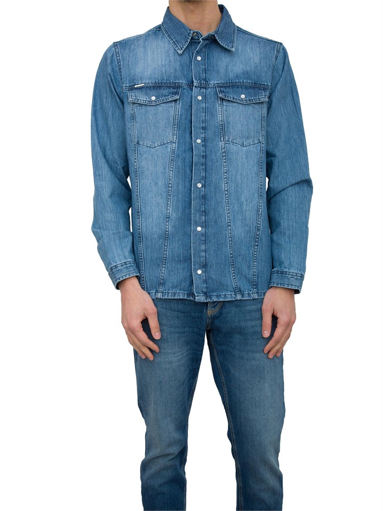 CAMICIA MANICA LUNGA ANTONY MORATO BLU DENIM