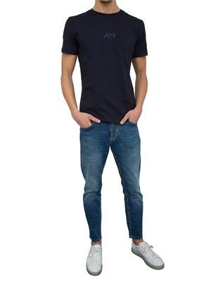 T-SHIRT ANTONY MORATO BLU in UOMO