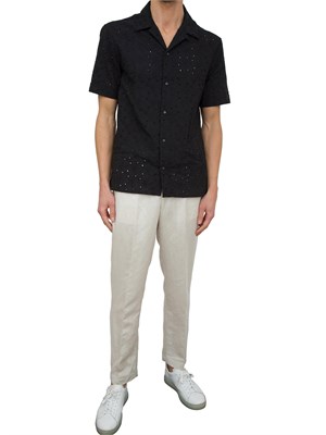 CAMICIA MANICA CORTA ANTONY MORATO NERO in UOMO