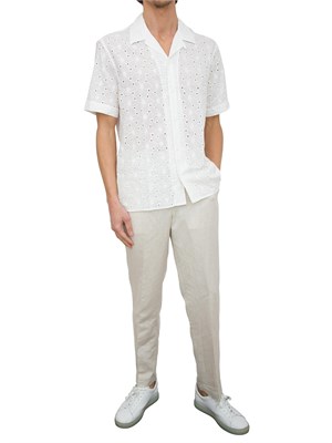 CAMICIA MANICA CORTA ANTONY MORATO BIANCO in UOMO
