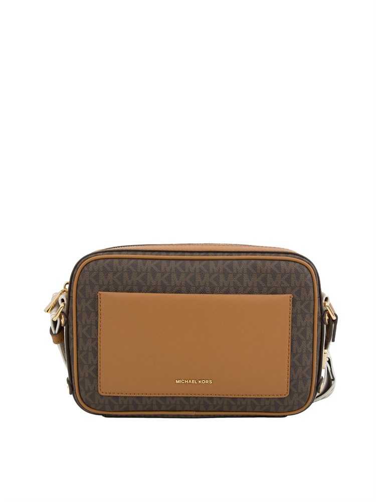 BORSA A SPALLA MICHAEL MICHAEL KORS MARRONE