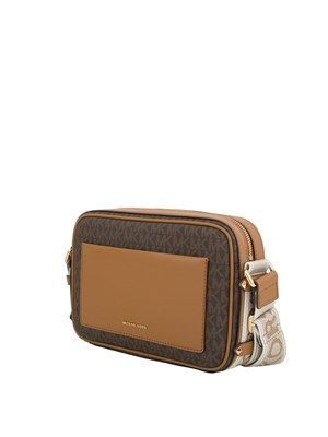 BORSA A SPALLA MICHAEL MICHAEL KORS MARRONE in DONNA