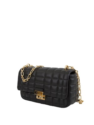 BORSA A SPALLA MICHAEL MICHAEL KORS NERO in DONNA