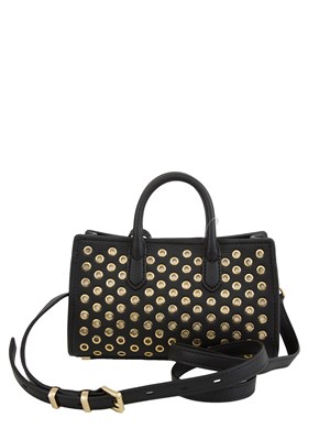 BORSA A SPALLA MICHAEL MICHAEL KORS NERO in DONNA