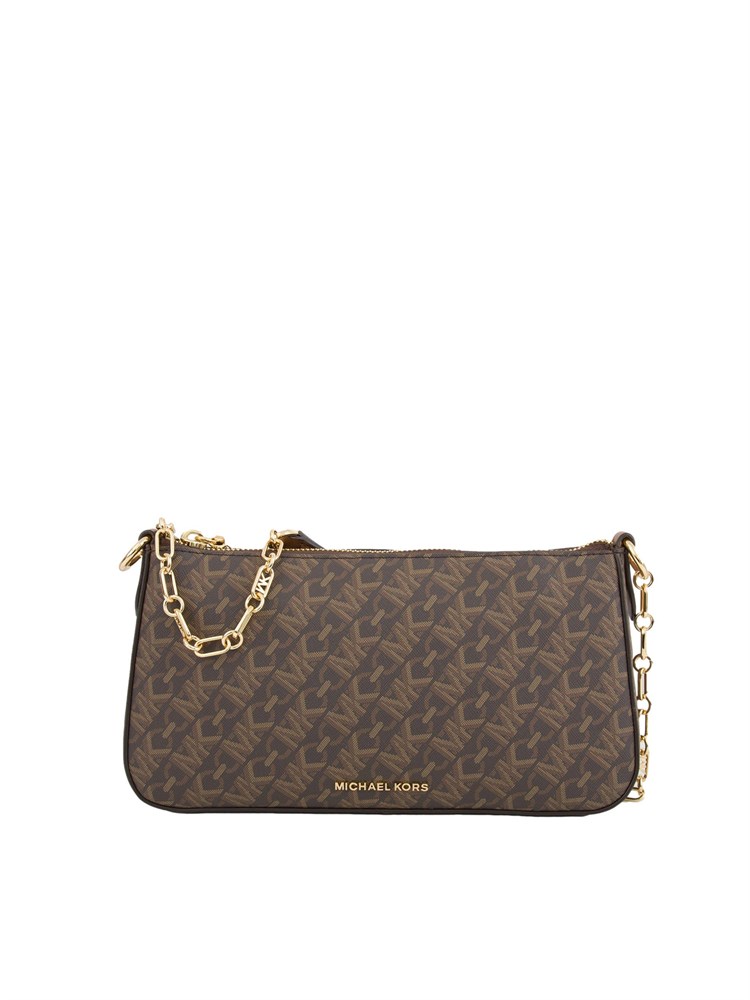 BORSA A SPALLA MICHAEL MICHAEL KORS MARRONE