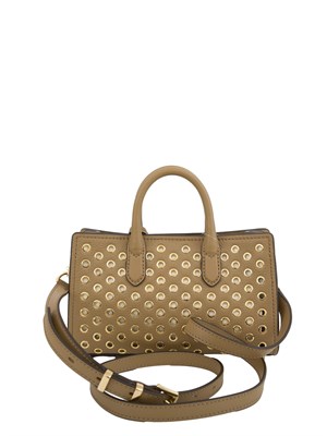 BORSA A SPALLA MICHAEL MICHAEL KORS BEIGE in DONNA