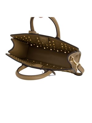 BORSA A SPALLA MICHAEL MICHAEL KORS BEIGE in DONNA