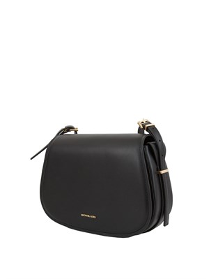 BORSA A SPALLA MICHAEL MICHAEL KORS NERO in DONNA