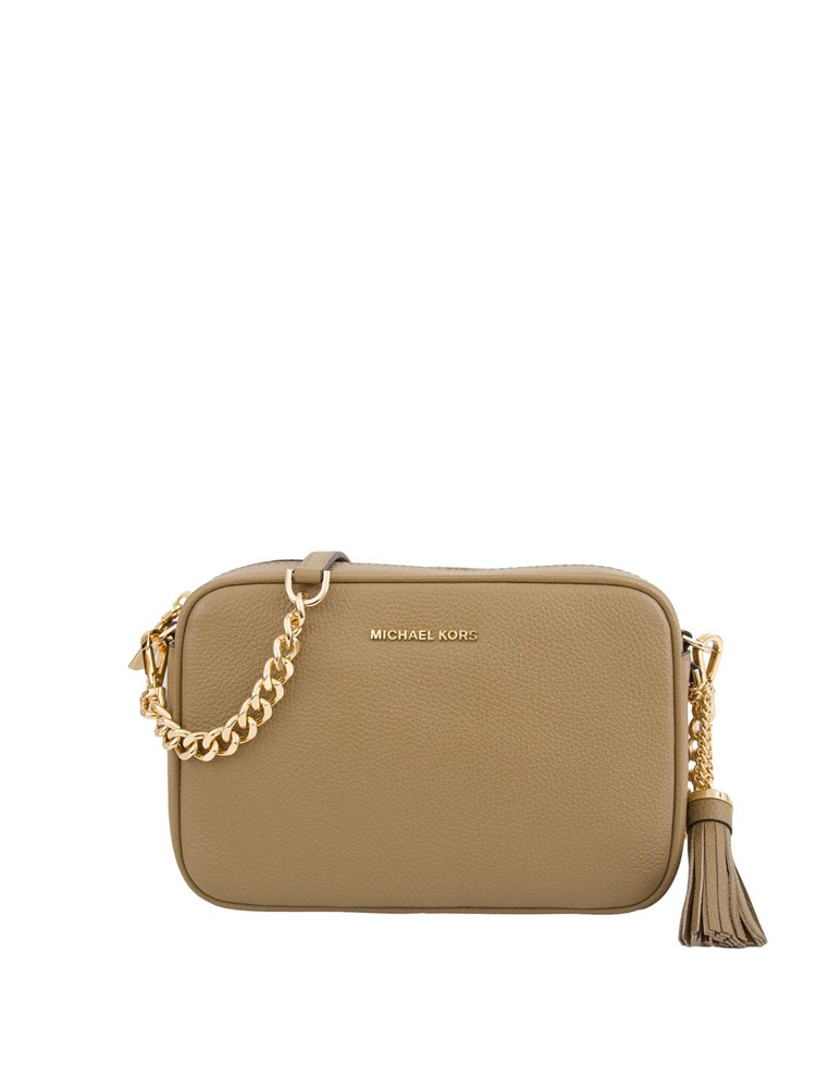 BORSA A SPALLA MICHAEL MICHAEL KORS BEIGE
