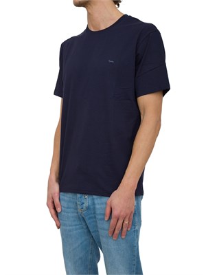 T-SHIRT HARMONT [AND] BLAINE BLU in UOMO