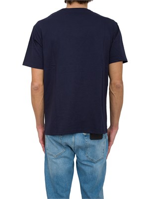 T-SHIRT HARMONT [AND] BLAINE BLU in UOMO