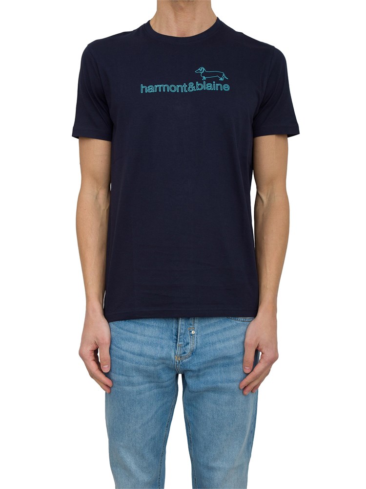 T-SHIRT HARMONT [AND] BLAINE BLU