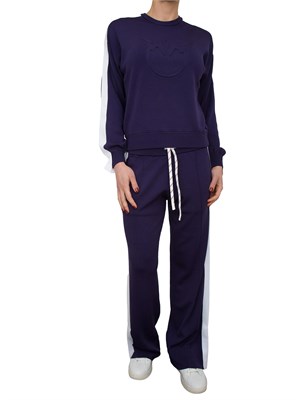 PANTALONE CASUAL PINKO BLU in DONNA